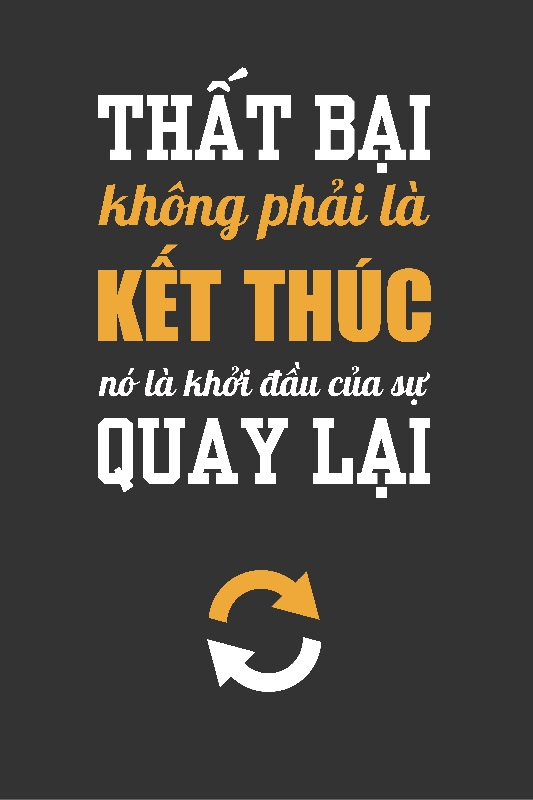 Thất bại không phải là kết thúc