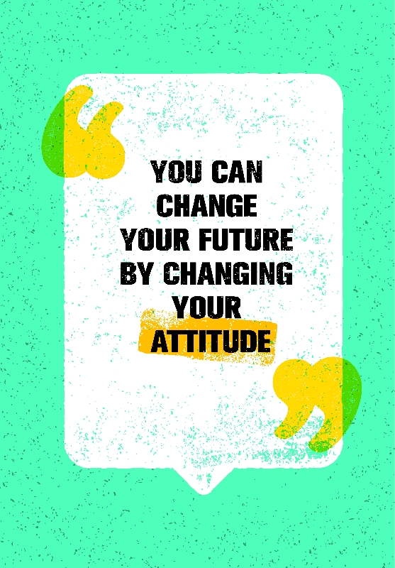 Tranh canvas hiện đại You can change your future...
